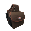 TAHOE PADDED TRIPLE LAYER 1200D NYLON SADDLE BAGS FOR TRAIL RIDING 1 YEAR WARRANTY WITH 2 POCKETS FOR WATER BOTTLES - Image 8