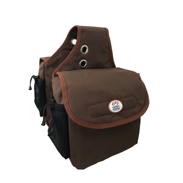 TAHOE PADDED TRIPLE LAYER 1200D NYLON SADDLE BAGS FOR TRAIL RIDING 1 YEAR WARRANTY WITH 2 POCKETS FOR WATER BOTTLES - Image 8