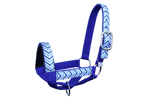 Derby Originals Patterned Double Layer Nylon Figure-8 Cattle Halters Multiple Colors and Sizes - Image 7