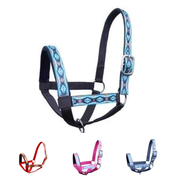 Tahoe Tack Nylon Overlay Llama Halter with Padded Noseband and 6 Month Warranty - Image 9