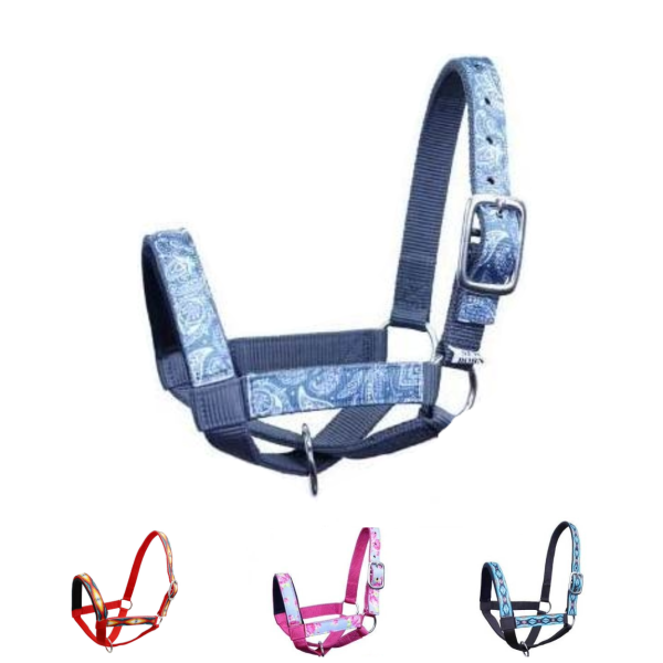 Tahoe Tack Nylon Overlay Llama Halter with Padded Noseband and 6 Month Warranty - Image 8