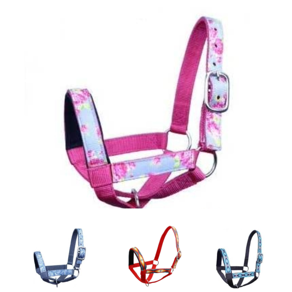 Tahoe Tack Nylon Overlay Llama Halter with Padded Noseband and 6 Month Warranty - Image 7