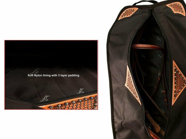 Tahoe Durango Premium Western Halter, Bridle/Headstall Carry and Storage Bag with 1 Year Warranty - Image 7