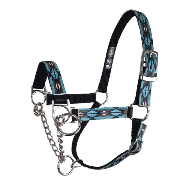 Tahoe Tack Nylon Overlay Cattle Restraint Halter with Padded Noseband and 6 Month Warranty - Image 3