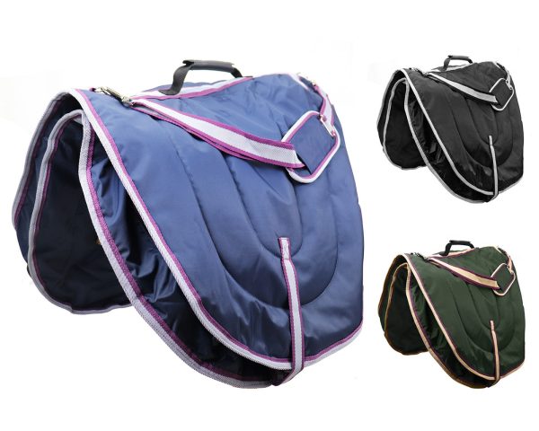 Derby Originals Waterproof All Purpose 3 Layer Nylon Padded English Saddle Carry Bag