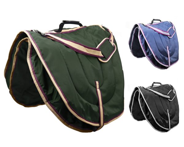 Derby Originals Waterproof All Purpose 3 Layer Nylon Padded English Saddle Carry Bag - Image 7