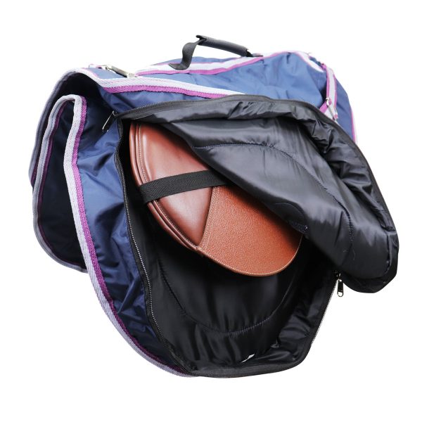 Derby Originals Waterproof All Purpose 3 Layer Nylon Padded English Saddle Carry Bag - Image 2