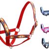 Tahoe Tack Nylon Overlay Llama Halter with Padded Noseband and 6 Month Warranty