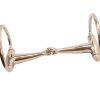 Stainless Steel Eggbutt Snaffle Bit by Derby Originals - Image 2