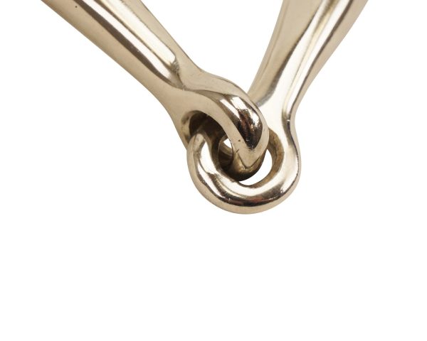 Stainless Steel Eggbutt Snaffle Bit by Derby Originals - Image 3