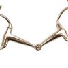 Stainless Steel Eggbutt Snaffle Bit by Derby Originals - Image 4