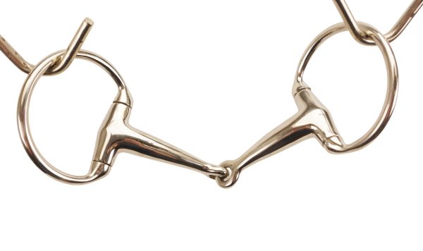 Stainless Steel Eggbutt Snaffle Bit by Derby Originals - Image 4