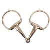 Stainless Steel Eggbutt Snaffle Bit by Derby Originals
