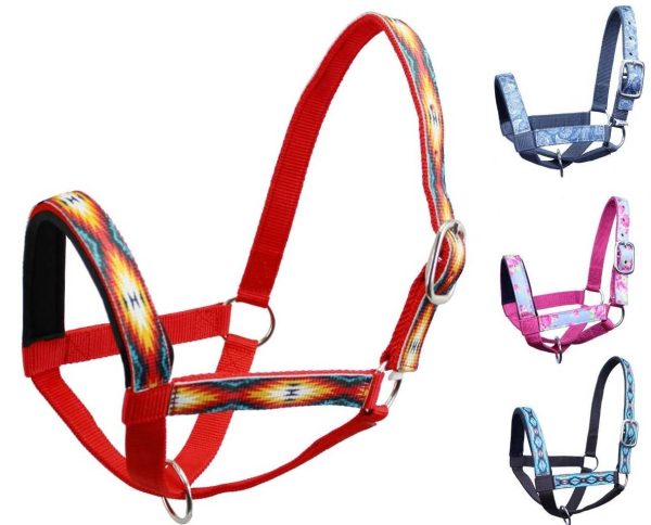 Tahoe Tack Nylon Overlay Sheep and Goat Halter with Padded Noseband - 6 Month Warranty - Image 9