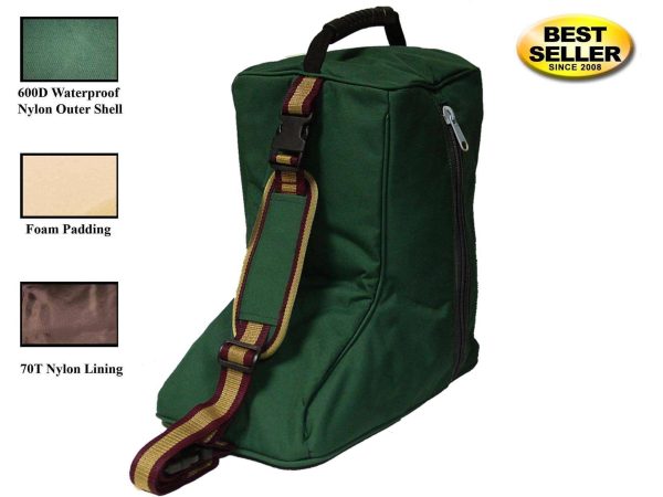 Tahoe Tack Triple Layer Padded Western Boot Carry Bag - Image 4