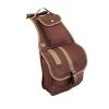 Tahoe Large Multi Pocket Canvas Saddle Bag w Cell Phone Pocket - Image 9
